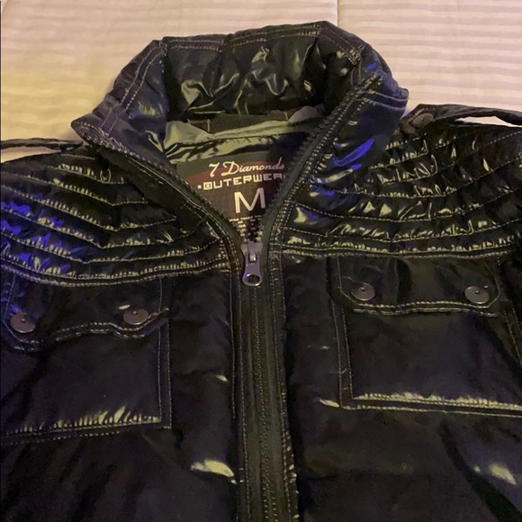 Men’s 7 Diamonds bomber coat - Picture 5 of 9